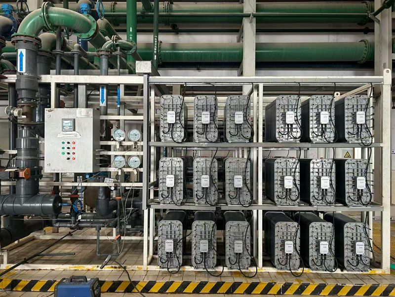 HUAMO EDI module replacement project for industrial ultrapure water system HUAMO EDI module replacement project for industrial ultrapure water system